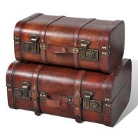 Wooden Treasure Chest 2 pcs...