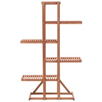 Plant Stand Cedar Wood 86x36x139 cm