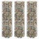 Circular Gabion Raised Beds 4 pcs  30x50/100/150/200 cm