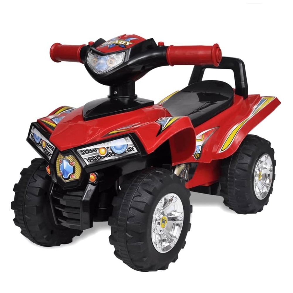 Rotes Aufsitz-Quad für Kinder mit Sound und Licht