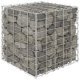 Cube Gabion Raised Bed Steel Wire 60x60x60 cm