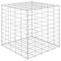 Cube Gabion Raised Bed Steel Wire 60x60x60 cm