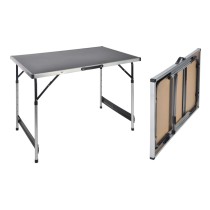 HI Folding Table 100x60x94 cm Aluminium