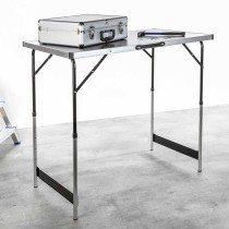 HI Folding Table 100x60x94 cm Aluminium