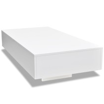 Coffee Table High Gloss White