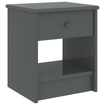 Bedside Cabinet Light Wood 35x30x40 cm Solid Pinewood