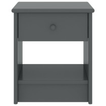 Bedside Cabinet Light Wood 35x30x40 cm Solid Pinewood