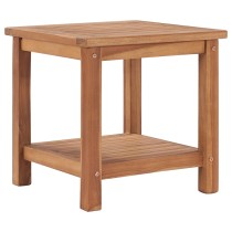 Coffee Table 45x45x45 cm Solid Teak Wood