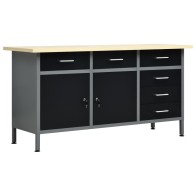 Workbench Black 160x60x85...