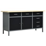Workbench Black 160x60x85...