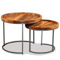 Side Table Set 2 Pieces...