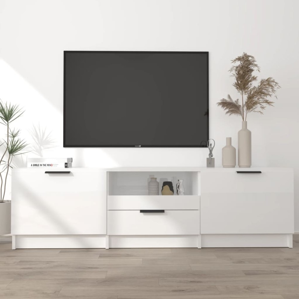 TV Cabinet Grey Sonoma 140x35x40 cm Engineered Wood