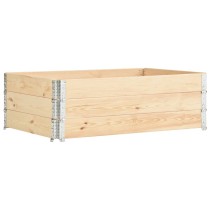 Pallet Collars 3 pcs 50x150 cm Solid Pine Wood