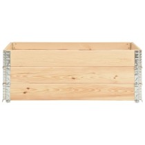 Pallet Collars 3 pcs 50x150 cm Solid Pine Wood