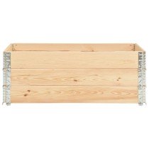 Pallet Collars 3 pcs 50x150 cm Solid Pine Wood