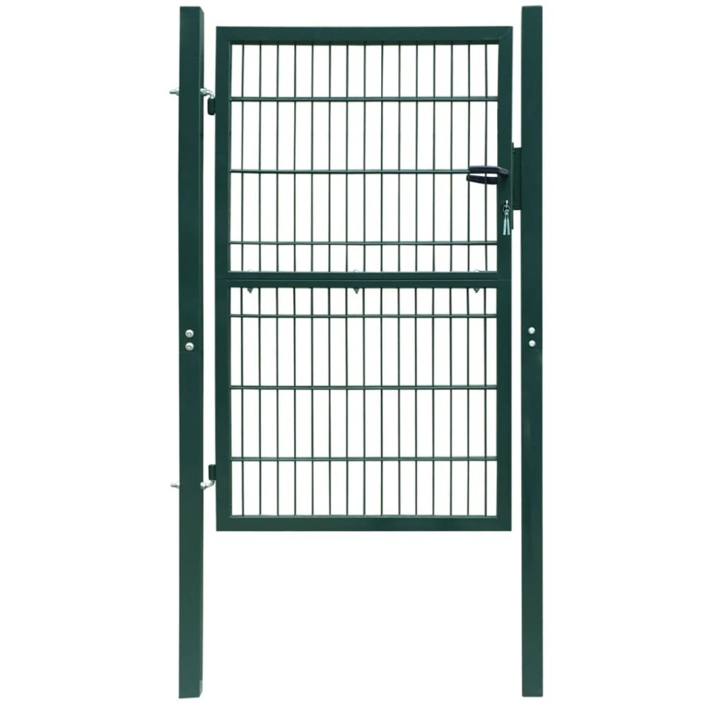 2D Fence Gate (Single) Anthracite Grey 106 x 170 cm