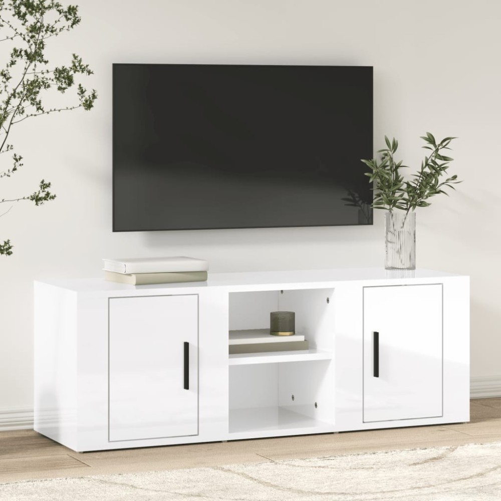 TV Cabinet Grey Sonoma 100x31.5x35 cm Engineered Wood