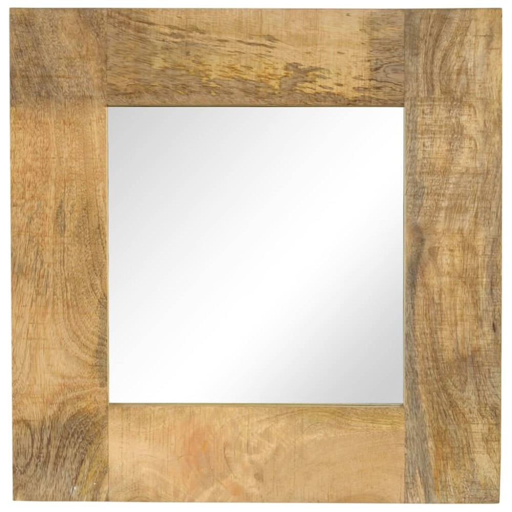 Mirror Solid Mango Wood 50x110 cm