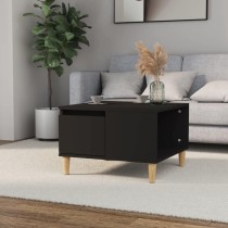 Coffee Table Smoked Oak 55x55x36.5 cm Engineered Wood