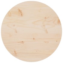 Table Top  80x2.5 cm Solid Wood Pine