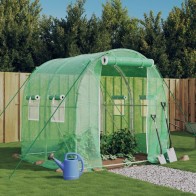 Greenhouse with Steel Frame...