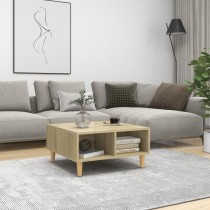 Coffee Table Grey Sonoma 60x60x30 cm Engineered Wood