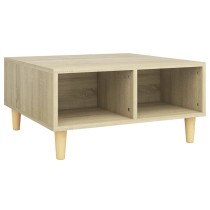 Coffee Table Grey Sonoma 60x60x30 cm Engineered Wood