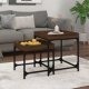 Side Tables 2 pcs Grey Sonoma Engineered Wood