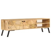 TV Cabinet Solid Mango Wood...