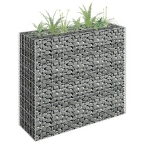Gabion Raised Bed Galvanised Steel 450x30x10 cm