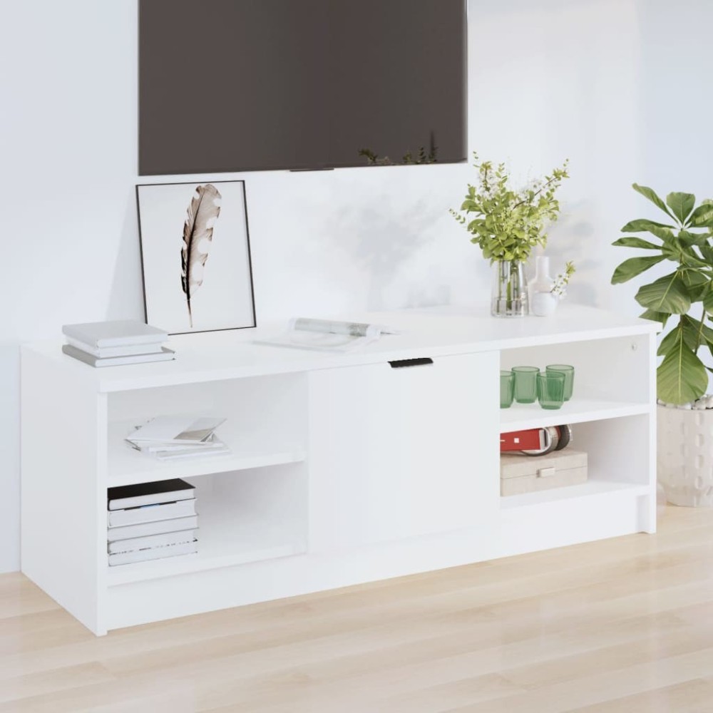 TV Cabinet Brown Oak 102x35.5x36.5 cm Engineered Wood
