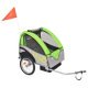 Kids' Bicycle Trailer Red and Black 30 kg