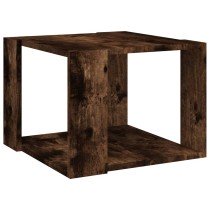 Coffee Table Brown Oak 40x40x30 cm Engineered Wood