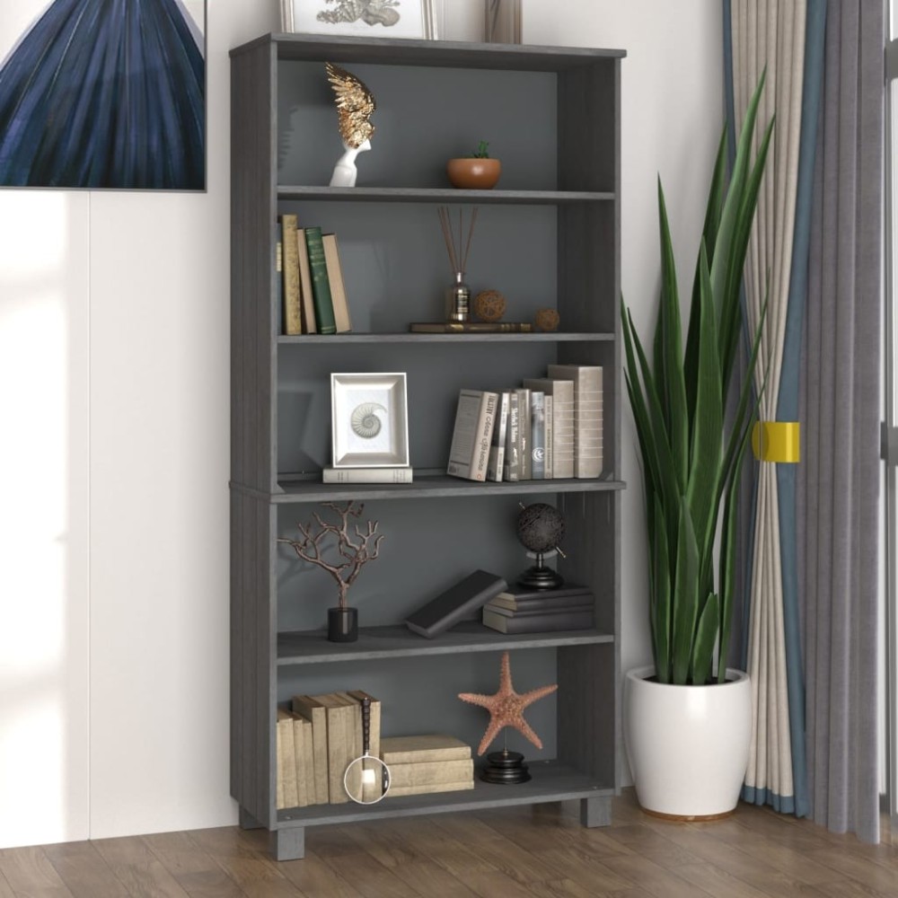 Highboard HAMAR Solid Wood Pine White