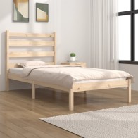 Bed Frame Solid Wood Pine...