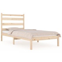 Bed Frame Solid Wood Pine 90x190 cm 3FT Single