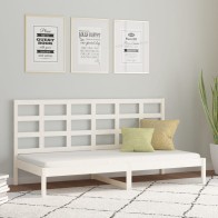Day Bed White 80x200 cm...