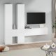 Wall-mounted TV Cabinet Grey Sonoma Engineered Wood