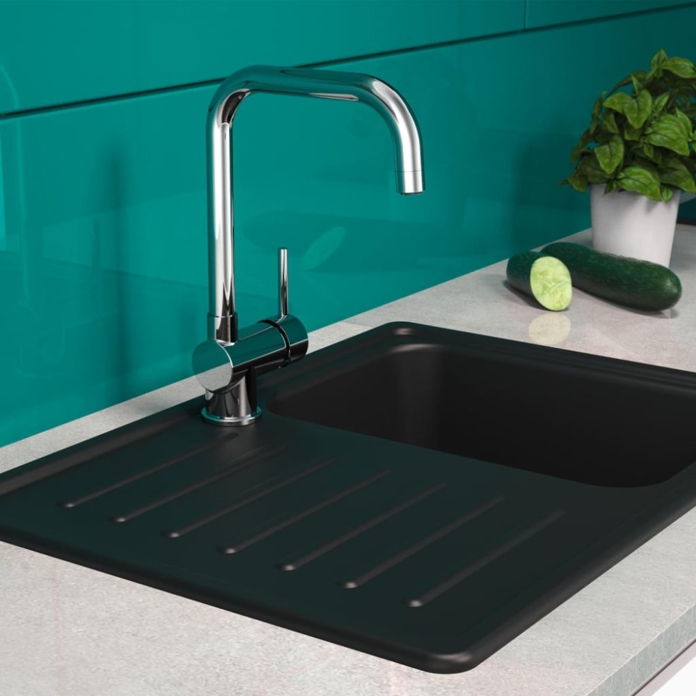 EISL Kitchen Mixer Tap FUTURA Low Pressure Matte Black