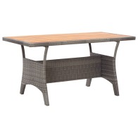 Garden Table Grey 120x70x66...