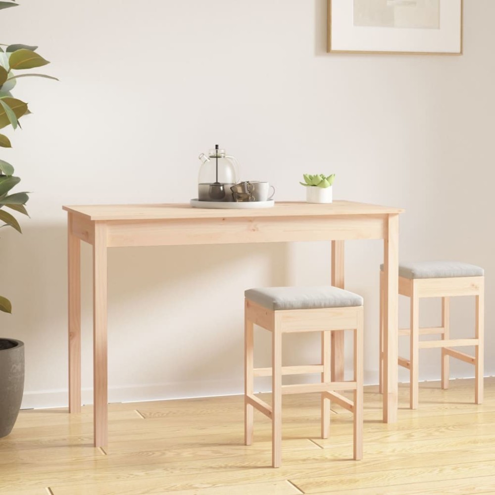 Dining Table 55x55x75 cm Solid Wood Pine