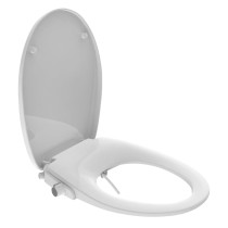 EISL Toilet Seat Soft Close with Sprayer Attachment White