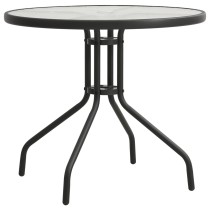 Bistro Table Anthracite  80x71 cm Steel