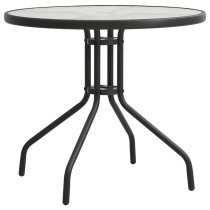Bistro Table Anthracite  80x71 cm Steel