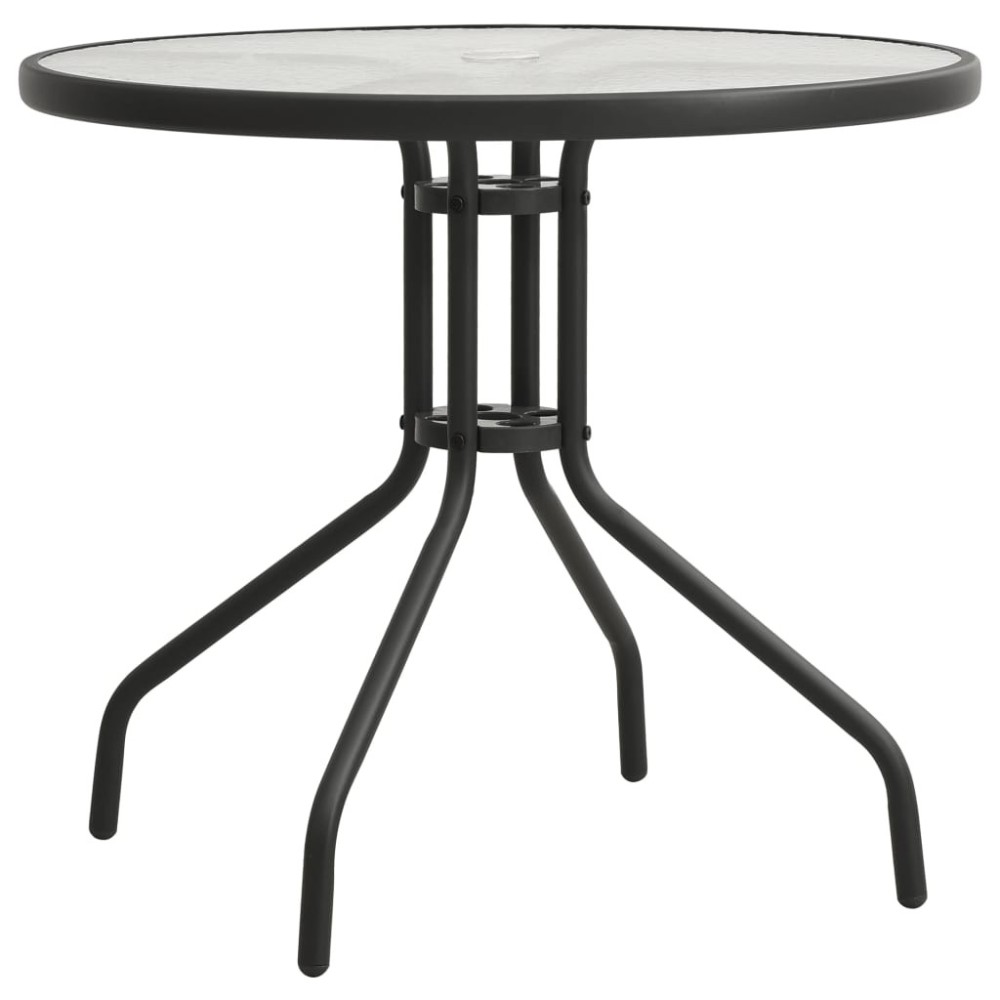 Bistro Table Anthracite  80x71 cm Steel