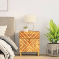 Bedside Cabinet Brown and...