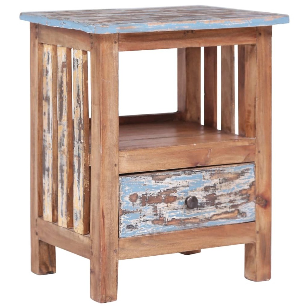 Bedside Cabinet 41x30x50 cm Solid Reclaimed Wood