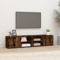 TV Cabinet Concrete Grey 80x31,5x36 cm Engineered Wood