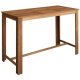 Bar Table Solid Acacia Wood 120x60x105 cm