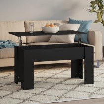 Coffee Table Brown Oak 101x49x52 cm Engineered Wood